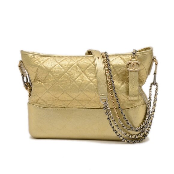 Chanel Gabriel Hobo Large Shoulder Bag Gold A93824 - COA included - Picture 1 of 7